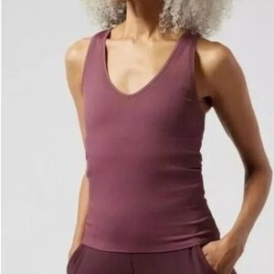 Athleta Aurora Seamless Ribbed Tank Top